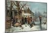 Pleasures of Winter-Mari Ten Kate-Mounted Giclee Print