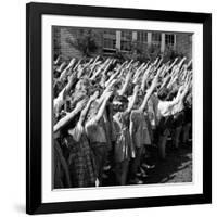 Pledge of Allegiance, 1942-Science Source-Framed Giclee Print