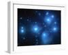 Pleiades Star Cluster (M45)-null-Framed Premium Photographic Print
