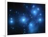 Pleiades Star Cluster (M45)-null-Framed Photographic Print