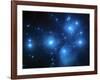 Pleiades Star Cluster (M45)-null-Framed Photographic Print