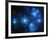 Pleiades Star Cluster (M45)-null-Framed Photographic Print
