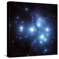 Pleiades Star Cluster-Stocktrek Images-Stretched Canvas