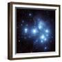 Pleiades Star Cluster-Stocktrek Images-Framed Photographic Print