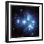 Pleiades Star Cluster-Stocktrek Images-Framed Photographic Print