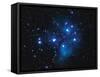 Pleiades Star Cluster-Slawik Birkle-Framed Stretched Canvas