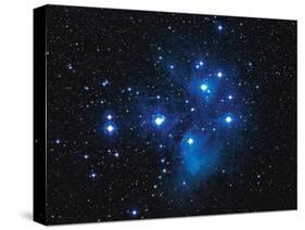 Pleiades Star Cluster-Slawik Birkle-Stretched Canvas