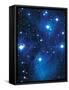 Pleiades Star Cluster-Slawik Birkle-Framed Stretched Canvas