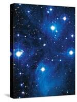 Pleiades Star Cluster-Slawik Birkle-Stretched Canvas