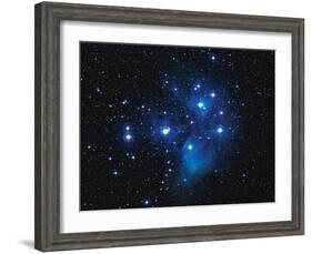 Pleiades Star Cluster-Slawik Birkle-Framed Photographic Print