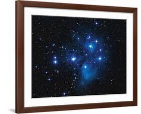 Pleiades Star Cluster-Slawik Birkle-Framed Photographic Print