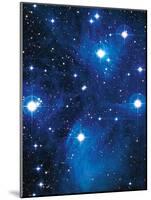 Pleiades Star Cluster-Slawik Birkle-Mounted Photographic Print