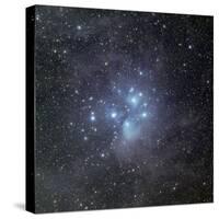 Pleiades Surrounded by Dust and Nebulosity-Stocktrek Images-Stretched Canvas