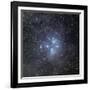 Pleiades Surrounded by Dust and Nebulosity-Stocktrek Images-Framed Photographic Print