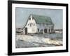 Plein Air Barn II-null-Framed Art Print