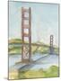 Plein Air Bridge Study II-Ethan Harper-Mounted Art Print