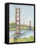 Plein Air Bridge Study II-Ethan Harper-Framed Stretched Canvas