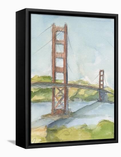 Plein Air Bridge Study II-Ethan Harper-Framed Stretched Canvas