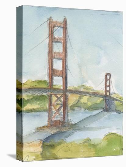 Plein Air Bridge Study II-Ethan Harper-Stretched Canvas