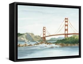 Plein Air Cityscape III-Ethan Harper-Framed Stretched Canvas