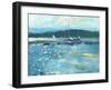 Plein Air Dock-Becky Samuelson-Framed Art Print