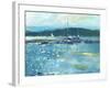 Plein Air Dock-Becky Samuelson-Framed Art Print