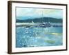 Plein Air Dock-Becky Samuelson-Framed Art Print