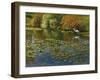 Plein Air Egret 1-Michael Budden-Framed Giclee Print