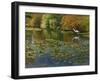 Plein Air Egret 1-Michael Budden-Framed Giclee Print