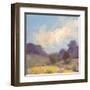 Plein Air Hill Side-Jill Schultz McGannon-Framed Art Print