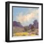 Plein Air Hill Side-Jill Schultz McGannon-Framed Art Print