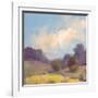 Plein Air Hill Side-Jill Schultz McGannon-Framed Art Print