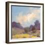 Plein Air Hill Side-Jill Schultz McGannon-Framed Art Print