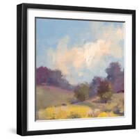 Plein Air Hill Side-Jill Schultz McGannon-Framed Art Print