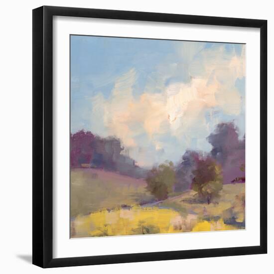 Plein Air Hill Side-Jill Schultz McGannon-Framed Art Print