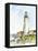 Plein Air Lighthouse Study II-Ethan Harper-Framed Stretched Canvas