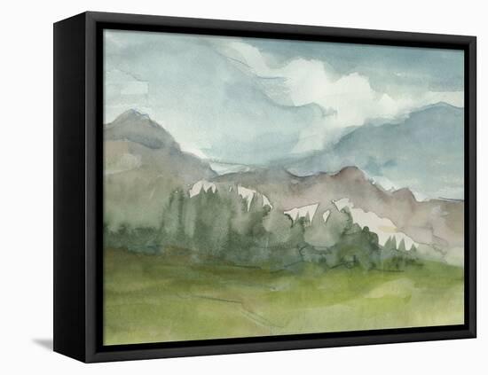 Plein Air Mountain View II-Ethan Harper-Framed Stretched Canvas