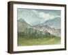 Plein Air Mountain View II-Ethan Harper-Framed Art Print