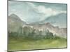 Plein Air Mountain View II-Ethan Harper-Mounted Art Print