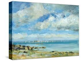 Plein Air Regatta-Becky Samuelson-Stretched Canvas