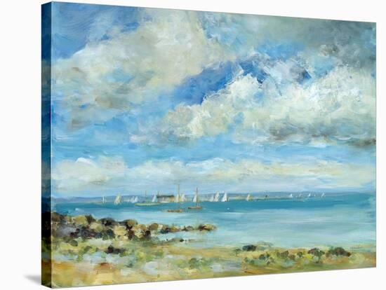 Plein Air Regatta-Becky Samuelson-Stretched Canvas