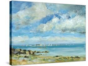 Plein Air Regatta-Becky Samuelson-Stretched Canvas