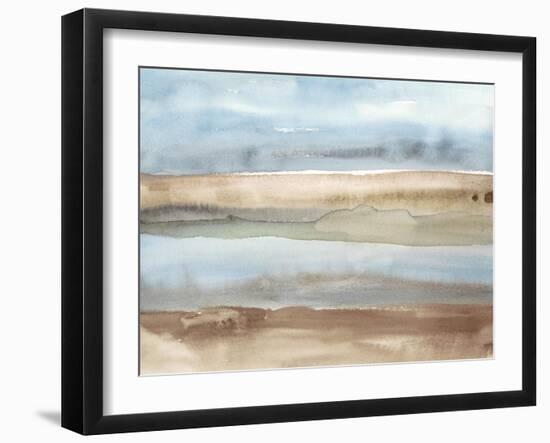 Plein Air Riverscape II-Alicia Ludwig-Framed Art Print