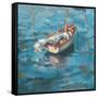 Plein Air Sail Boat-Marita Freeman-Framed Stretched Canvas