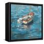 Plein Air Sail Boat-Marita Freeman-Framed Stretched Canvas