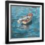 Plein Air Sail Boat-Marita Freeman-Framed Art Print