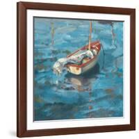 Plein Air Sail Boat-Marita Freeman-Framed Art Print