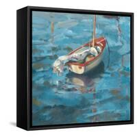 Plein Air Sail Boat-Marita Freeman-Framed Stretched Canvas