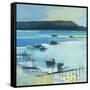 Plein Air Waterfront-Marita Freeman-Framed Stretched Canvas