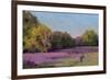 Plein Air Wild Lavender-Jill Schultz McGannon-Framed Art Print